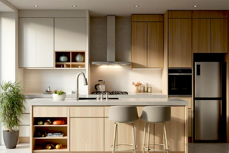 Кухня в стиле минимализм