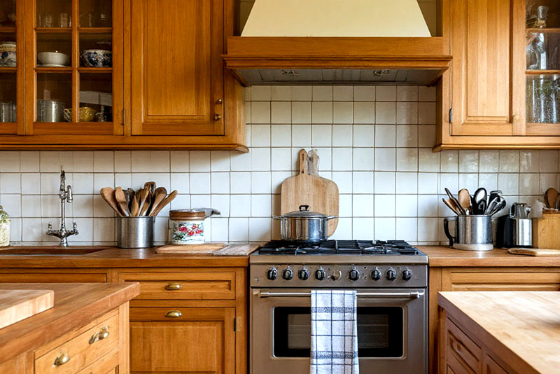ТОП-7 лучших материалов для кухонного фартука