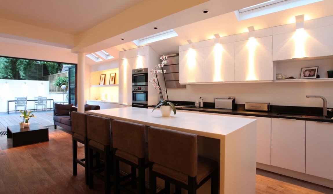 мебельная подсветка кухни