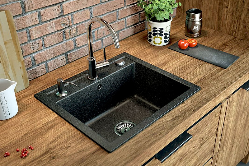 Кухонная мойка из искусственного камня