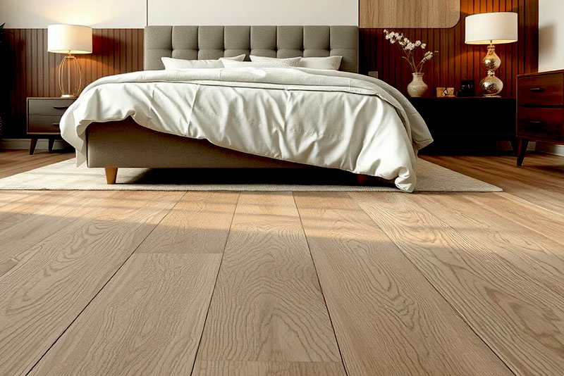 Лучшие материалы для пола в спальне – ламинат