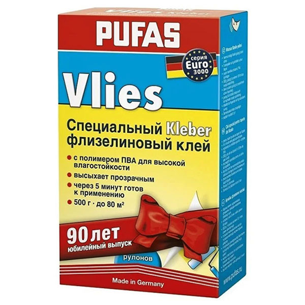Специальный флизелиновый клей PUFAS