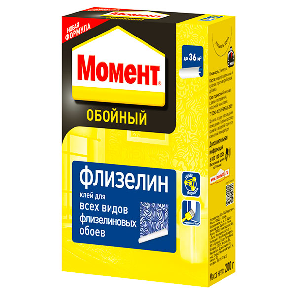 Обойный клей МОМЕНТ Флизелин