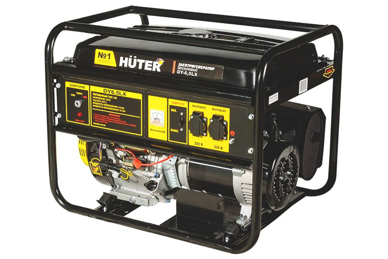 Бензиновый генератор Huter DY6,5LX