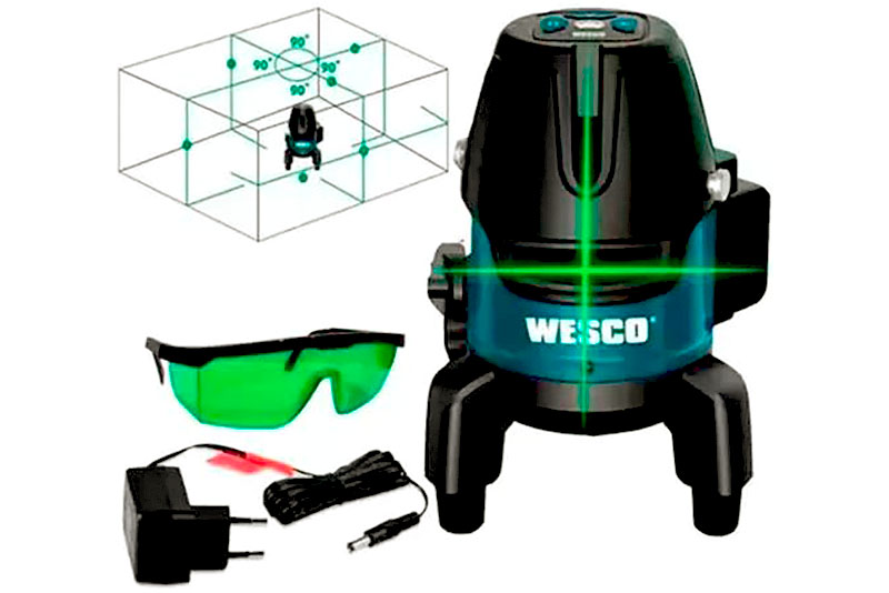 Лазерный уровень-нивелир Wesco WS8911K