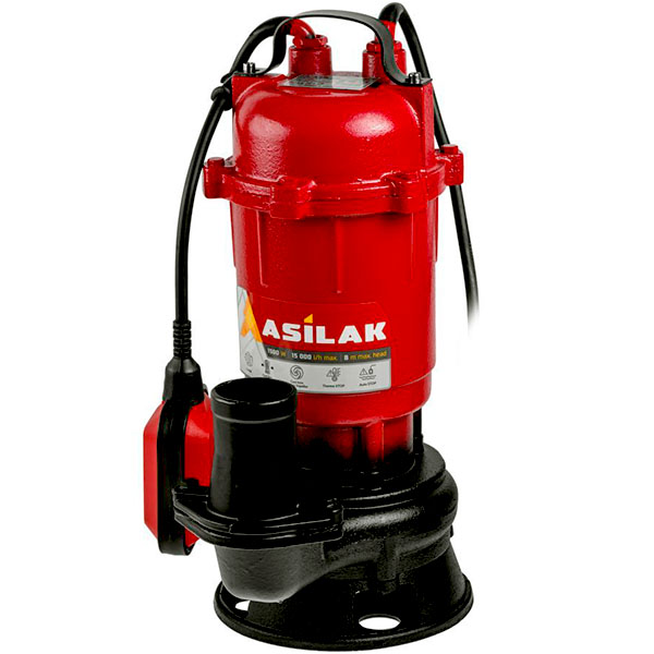 Погружной дренажный насос ASILAK SLP-1500 AS4410-1