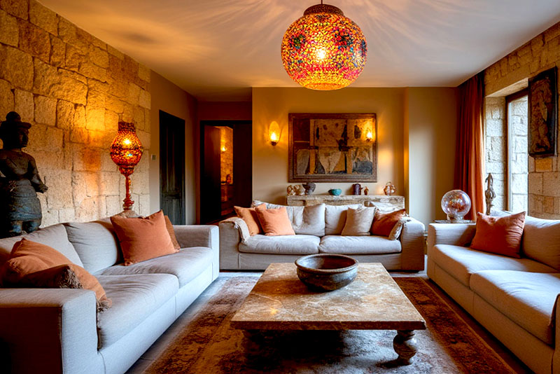 Современный интерьер гостиной 2026 – эксперименты с цветом