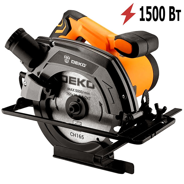 Дисковая циркулярная пила Deko DKCS1500-160