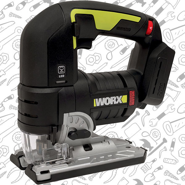 Аккумуляторный лобзик WORX Professional WU550.9