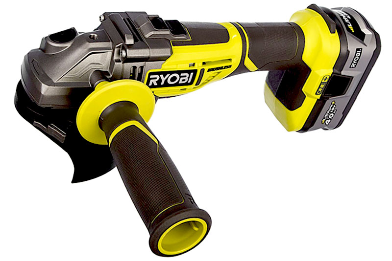 Аккумуляторная болгарка (УШМ) Ryobi ONE+ R18AG7-140S