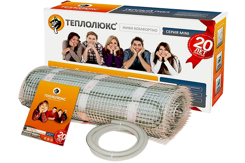 Теплые электрические полы Теплолюкс