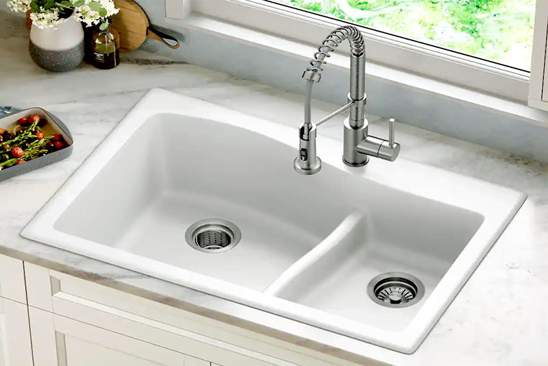 Кухонная мойка из акрила