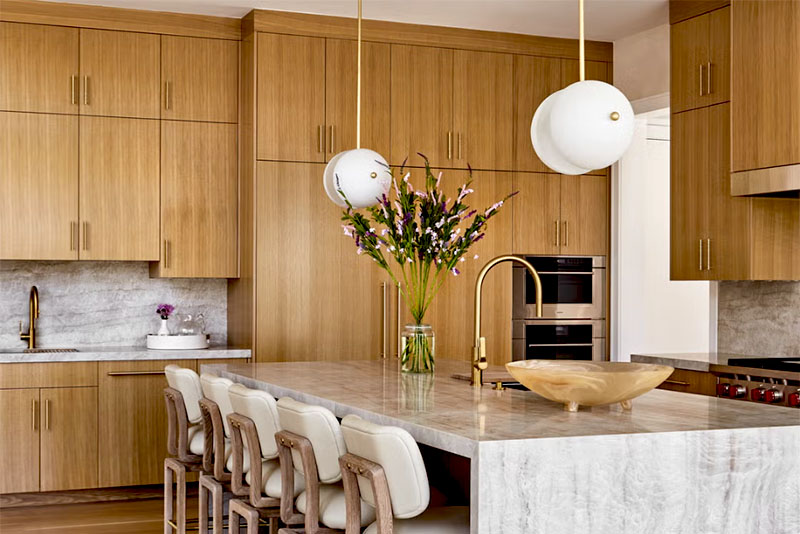 Кухня в стиле минимализм – мебельные фасады чаще всего матовые