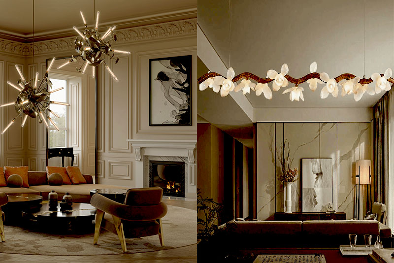 Модные люстры 2026 года – люстра как арт-объект