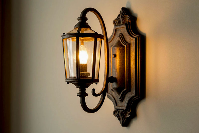 Модные настенные бра 2026 года – ретро