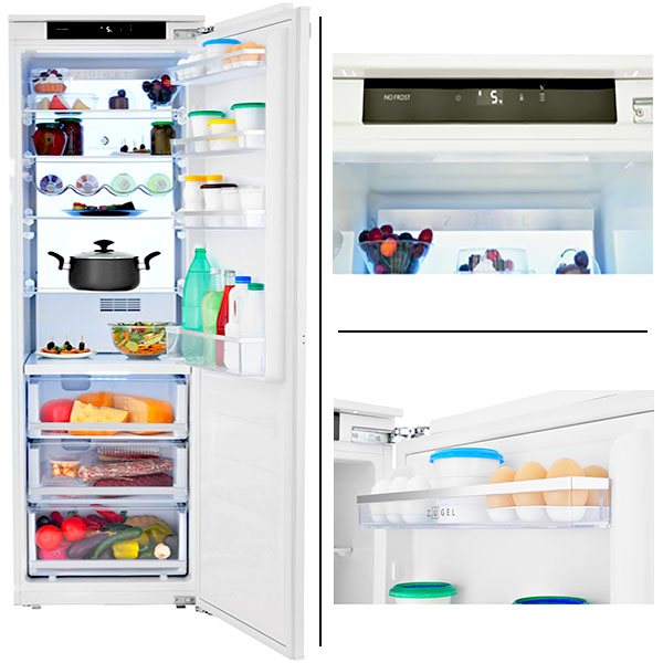 Встраиваемый холодильник Zugel ZRI1750NF