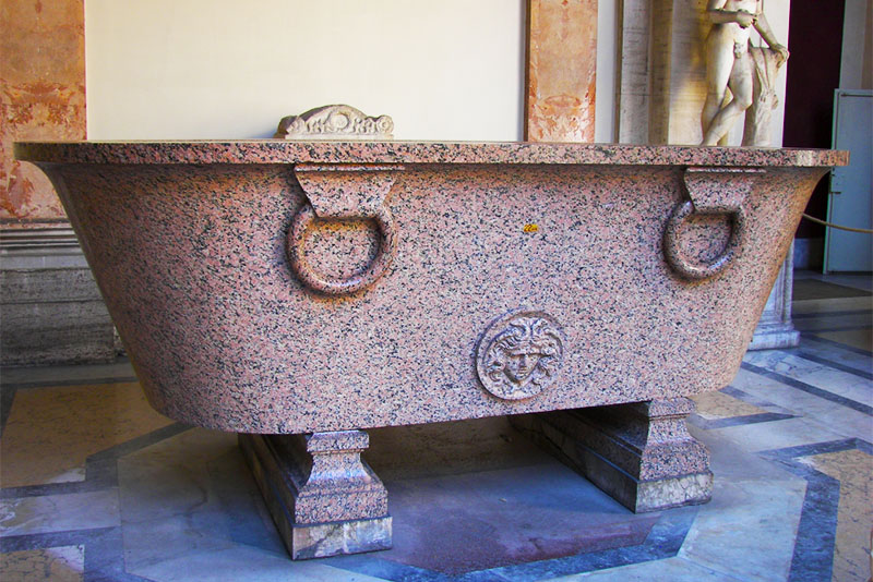 У древних римлян ванны были символом социального статуса и роскоши
