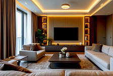 Модная гостиная в 2026 году: тренды и современный стиль