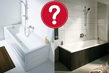 Какая ванна лучше – акриловая или стальная?