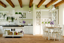 Стиль прованс в интерьере кухни-гостиной