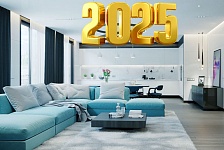 Модный дизайн интерьера в 2025 году: главные тренды и тенденции
