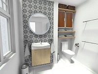 Как выбрать плитку для маленькой ванной комнаты?