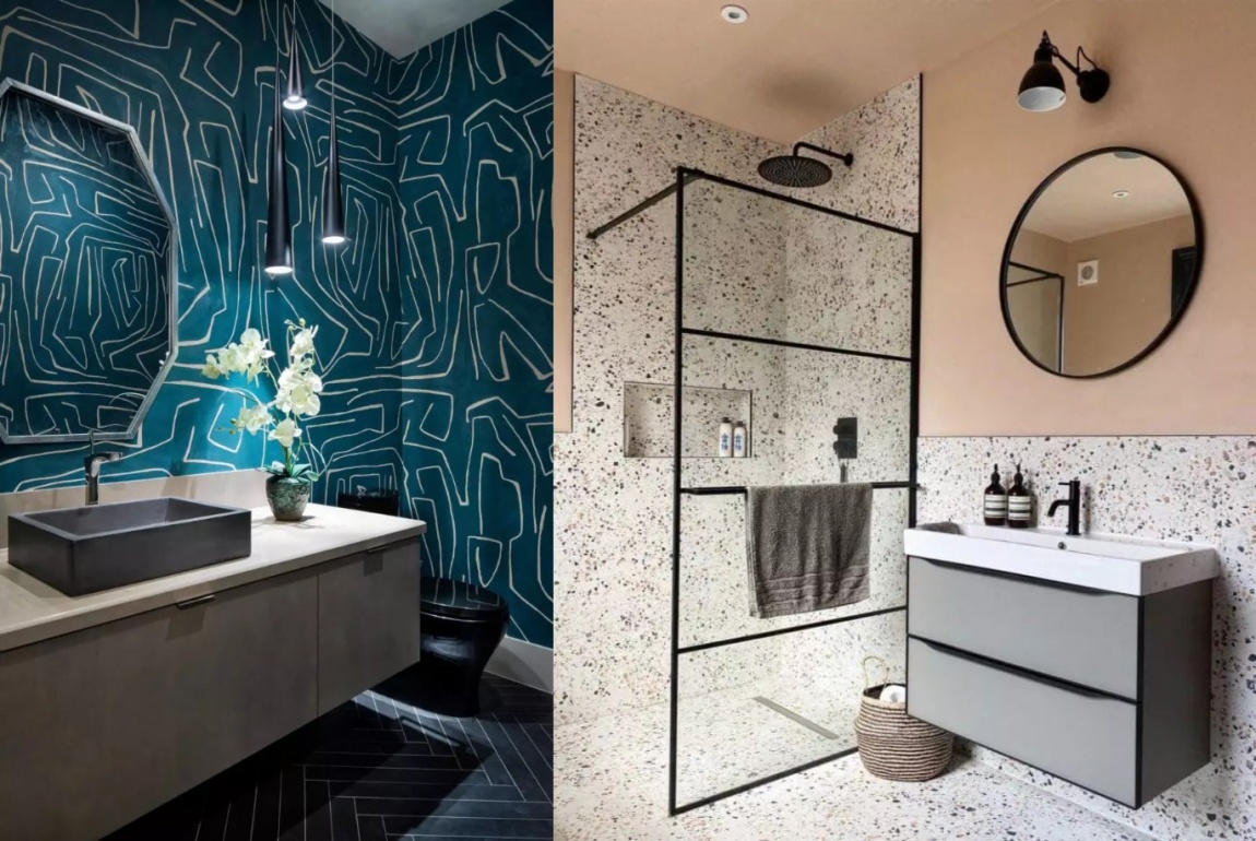 Идеи для отделки стен в ванной комнате, которые заставят ваши гости восхищаться.